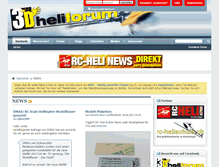 Tablet Screenshot of 3d-heliforum.de